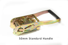 Load image into Gallery viewer, 50mm Ratchet Strap c/w Claw Hooks 5000kg (MBL) - LC 2500kg daN