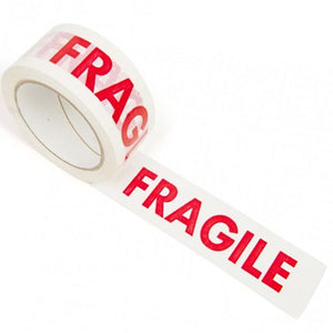 printed tape - fragile