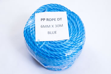 6mm polypropylene rope mini-coil 30m