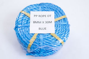 8mm polypropylene rope mini-coil 30m